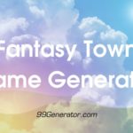 Fantasy Town Name Generator Tools